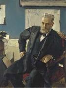 Portrait of Emanuel Nobel, Valentin Serov